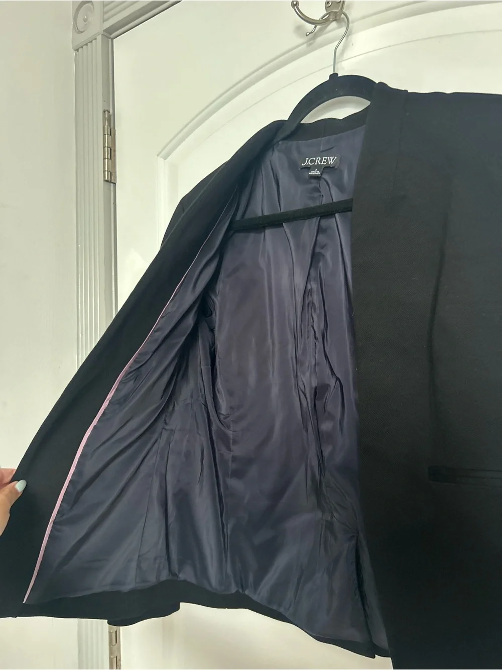 J Crew Going-out blazer in stretch twill size 6 chic preppy academia career work